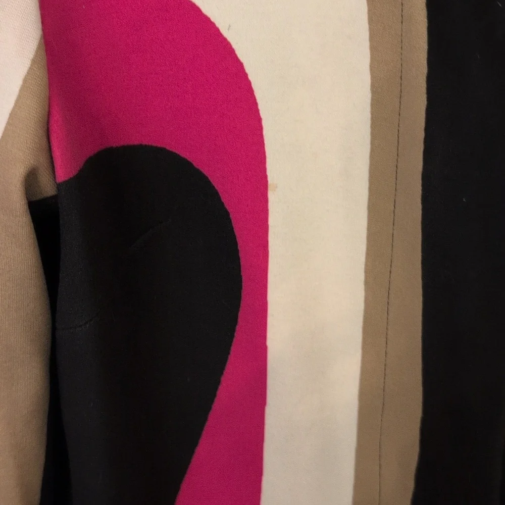 Stunning Mod Long Coat Size 12 - Picture 4 of 12